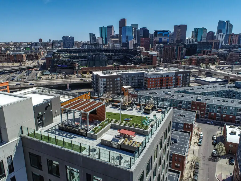 DCG construction - Denver skyline