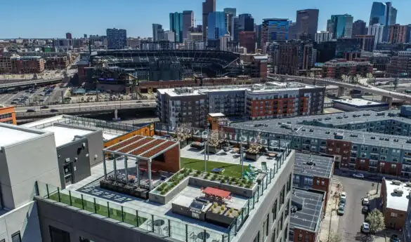 DCG construction - Denver skyline